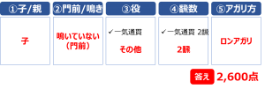 【初級】点数計算の練習問題22答え